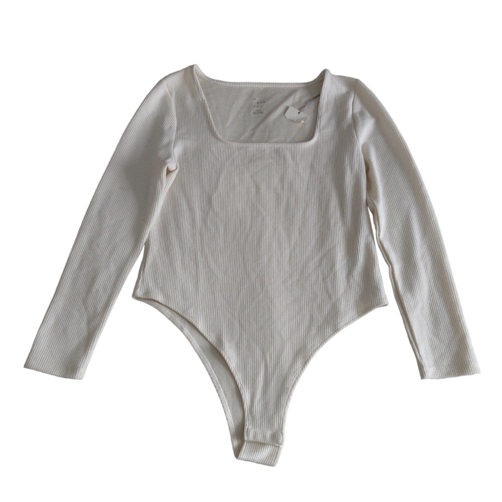 A. New Day XL Ribbed Snap Crotch Bodysuit